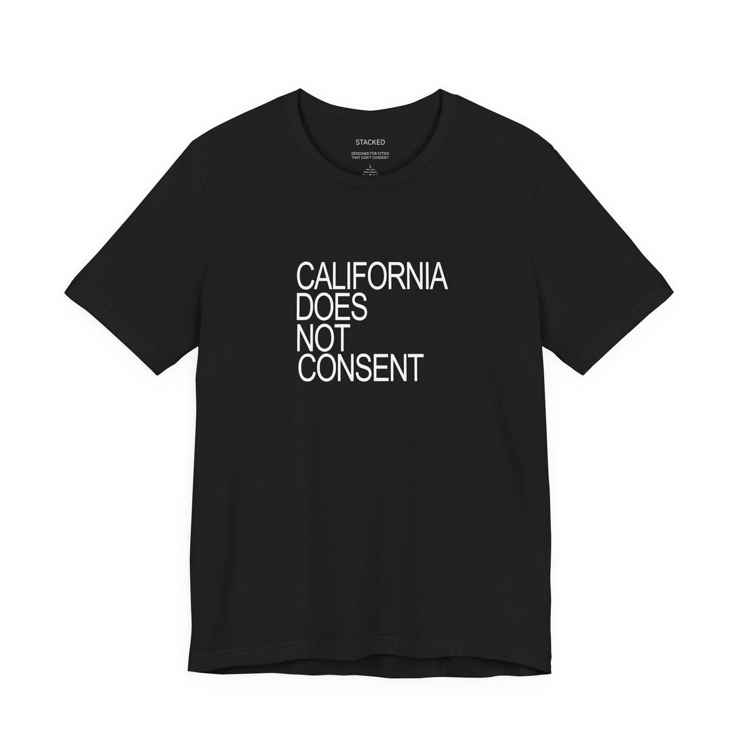 CALIFORNIA DOES NOT CONSENT