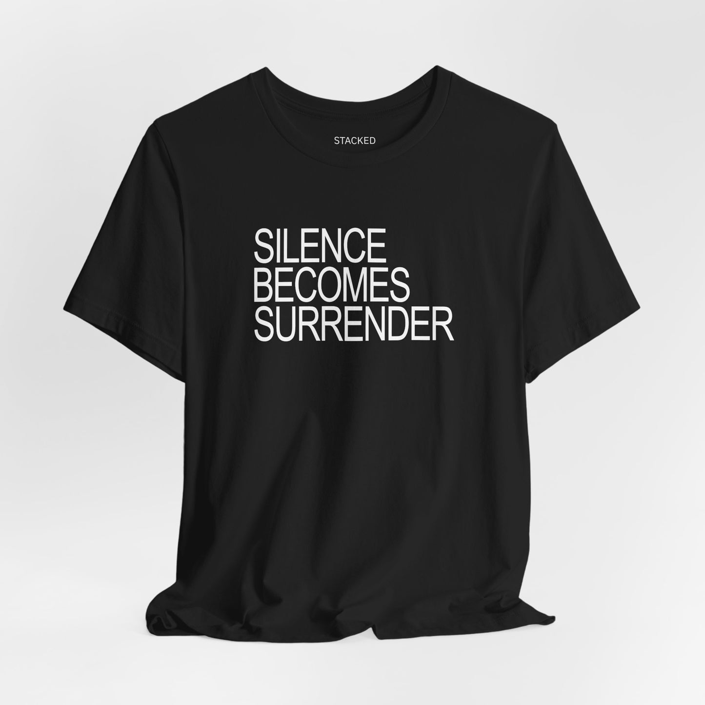 SILENCE BECOMES SURRENDER